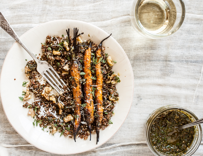 Grilled-Carrots-with-Carrot-Top-Pesto